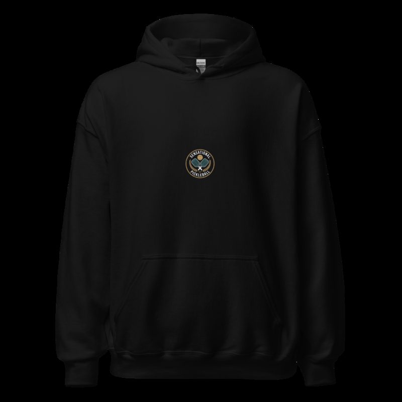 Sensational Pickleball Paddle Crest Hoodie