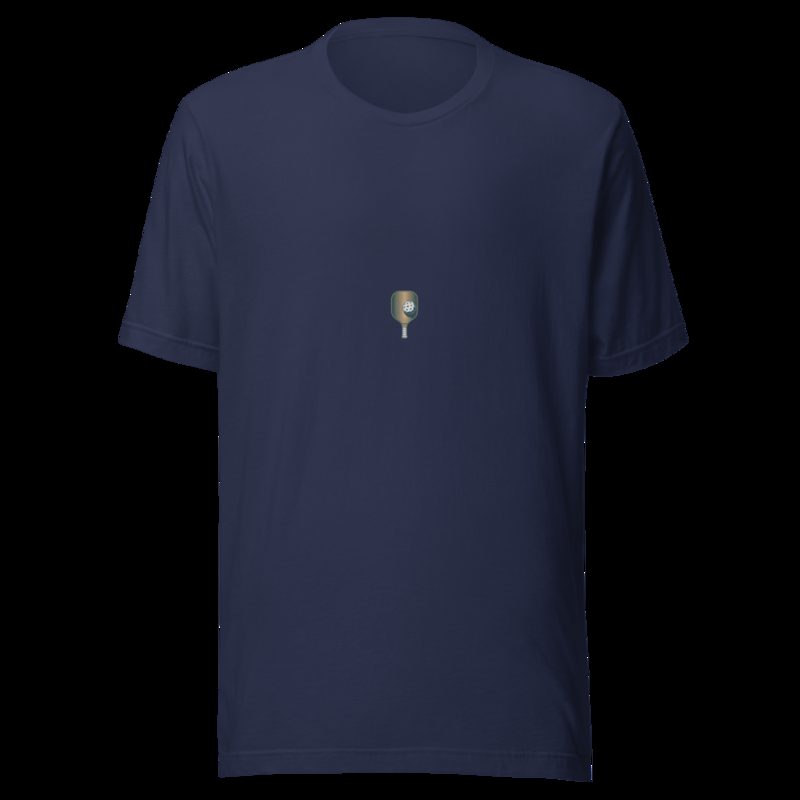 Sensational Pickleball Paddle Monogram Tee Navy