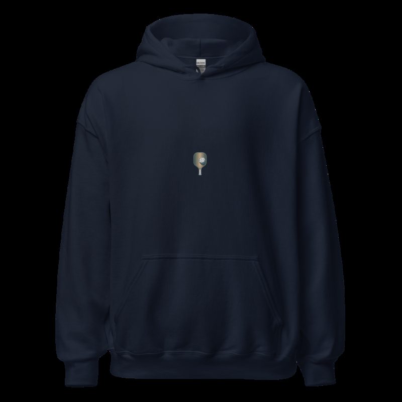 Sensational Pickleball Paddle Monogram Hoodie Navy