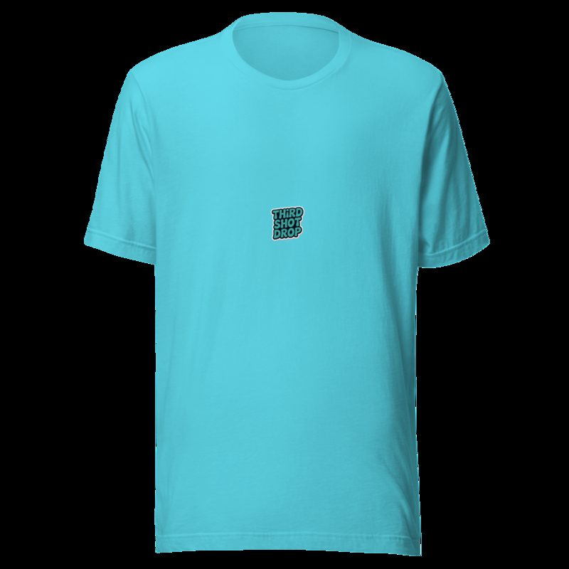 Sensational Pickleball Third Shot Drop Tee Turquoise