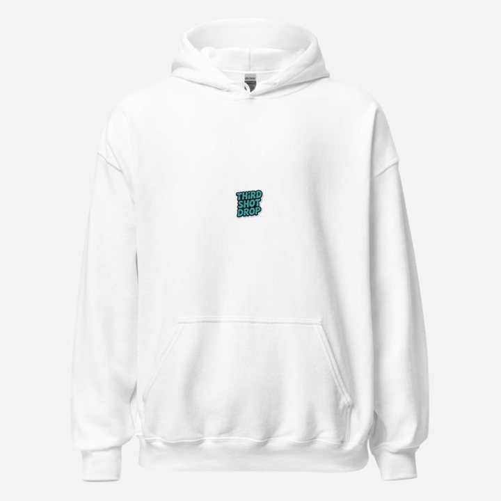 Sensational Pickleball Third Shot Drop Hoodie in White