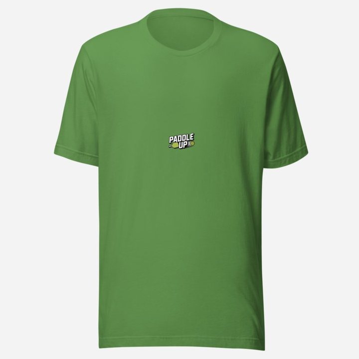 Sensational Pickleball Paddle Up Tee in Leaf