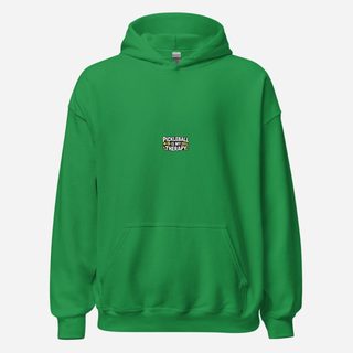 Sensational Pickleball Pickleball Is My Therapy Hoodie Irish Green