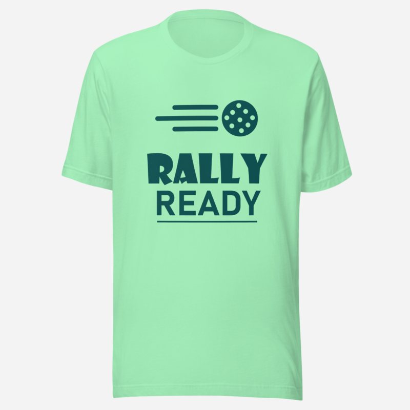 Sensational Pickleball Rally Ready Tee Mint