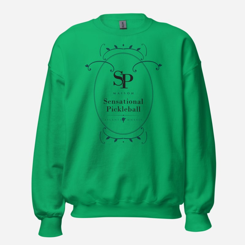 Sensational Pickleball Maison Baroque Cartouche Sweatshirt