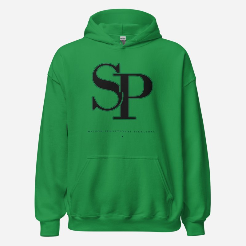 Sensational Pickleball Maison Embroidered Monogram Hoodie