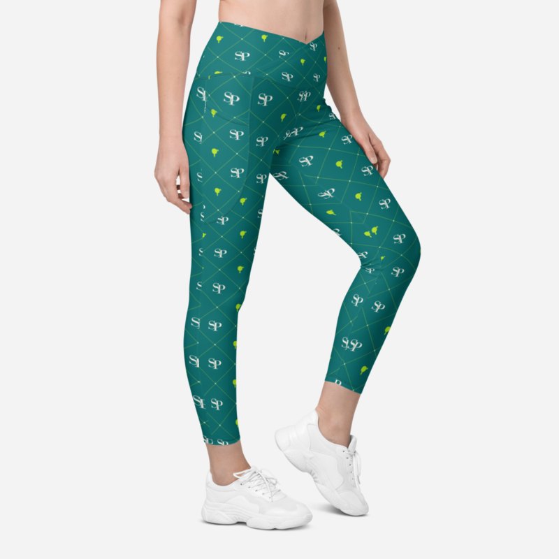Sensational Pickleball Maison Monogram Canvas Leggings