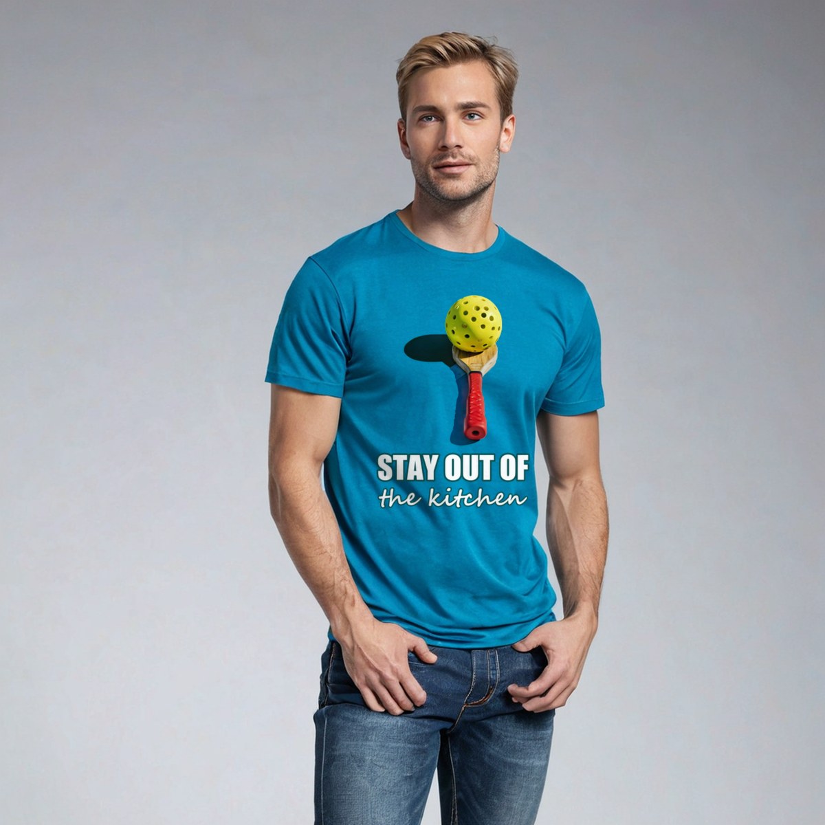 Sensational Pickleball Stay Out Of The Kitchen Premium Tee