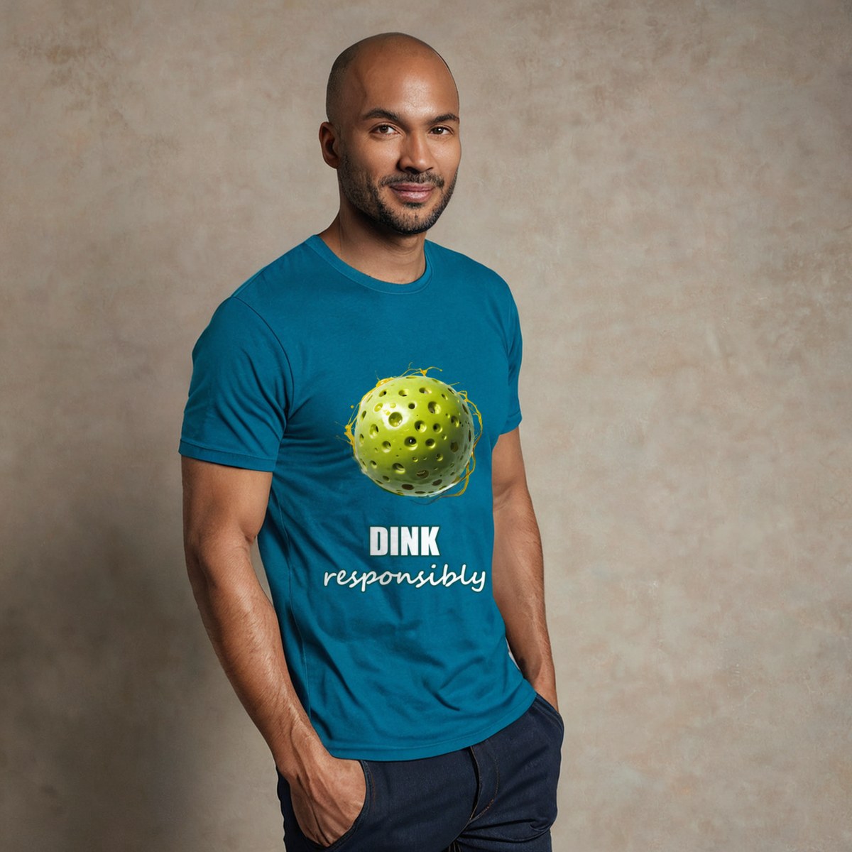Sensational Pickleball Dink Responsibly Paddle Ball Tee