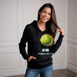Sensational Pickleball Dink Responsibly Paddle Ball Hoodie AI model
